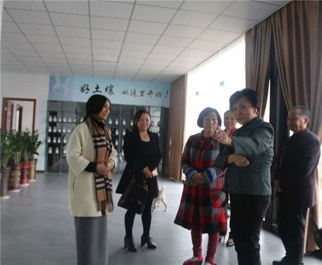 臺灣孫博士一行來公司參觀考察