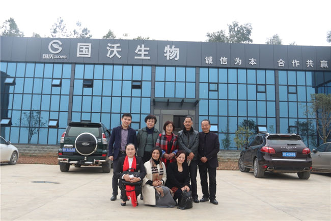 臺灣孫博士一行來公司參觀考察