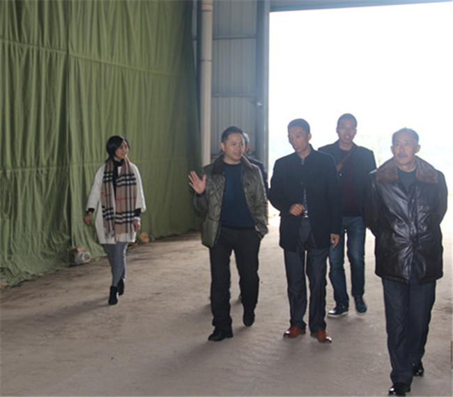 閬中客戶來公司參觀考察