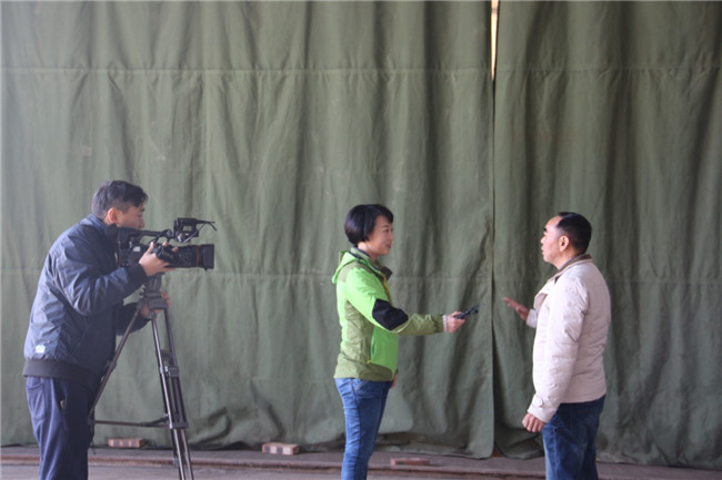 綿陽電視臺來公司采訪3